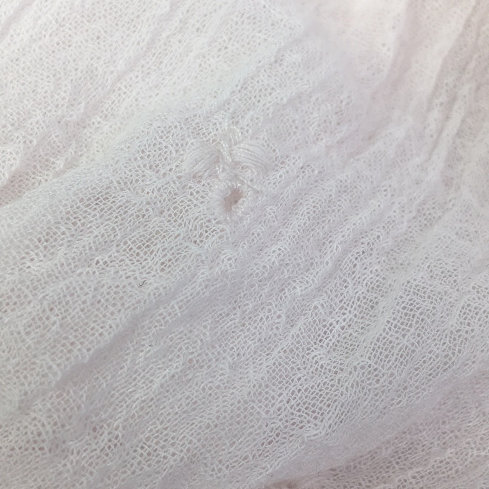 Free People 'bout time Embroidered Gauze Wrap Top - Picture 5 of 6
